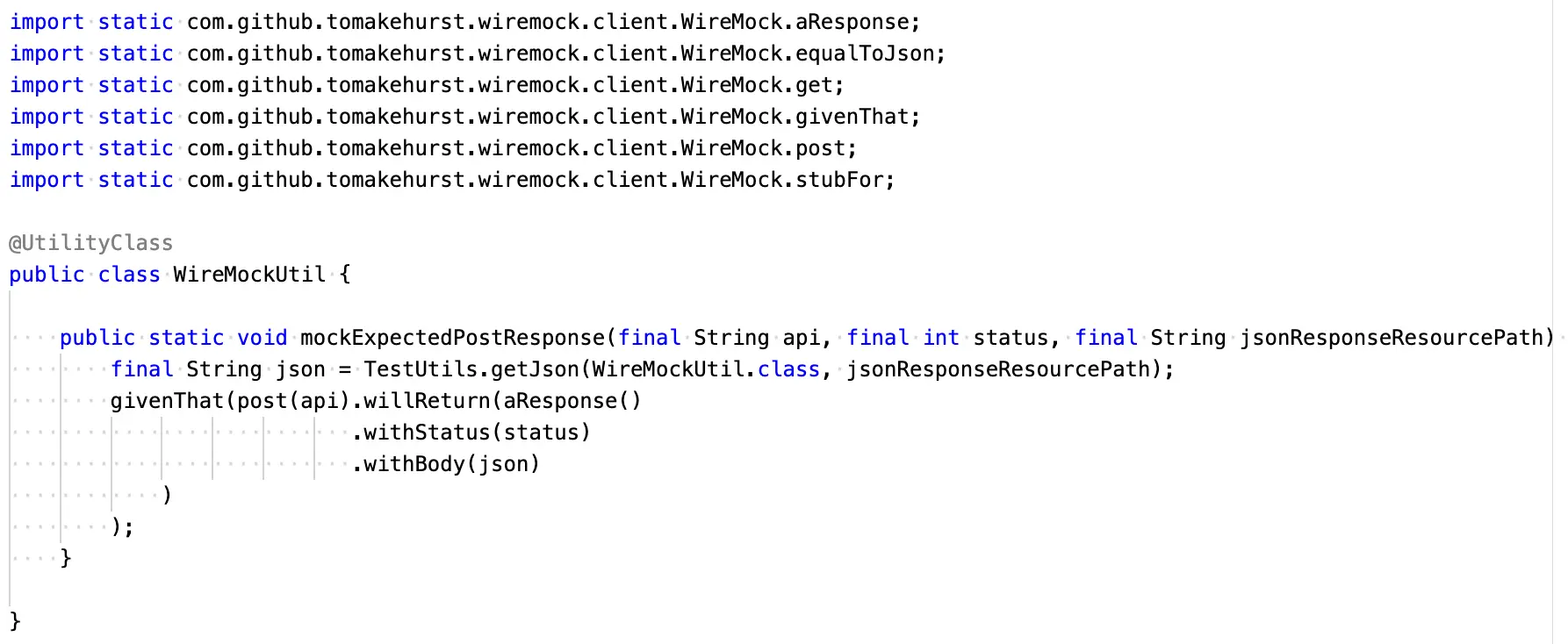 Mock endpoint calls and responses