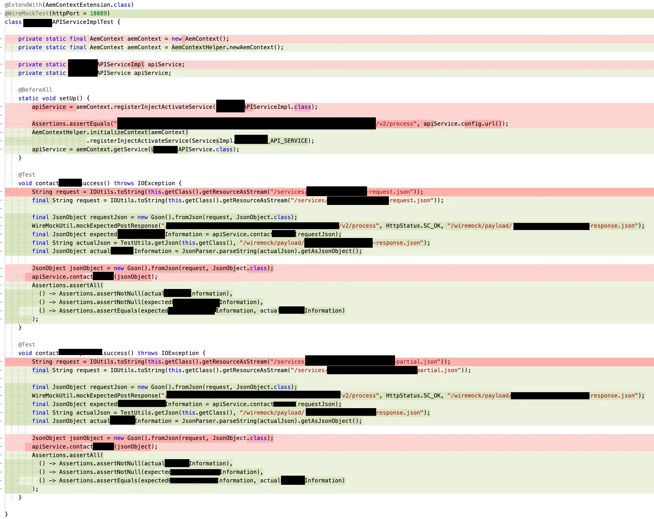 Mock endpoint calls and responses 2
