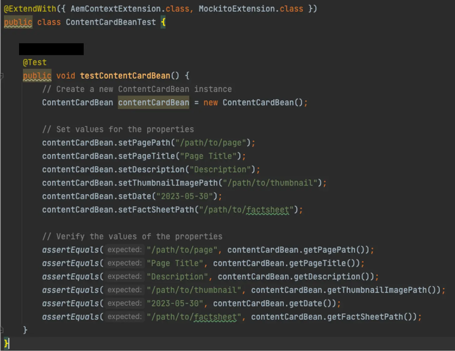 Test Example 2